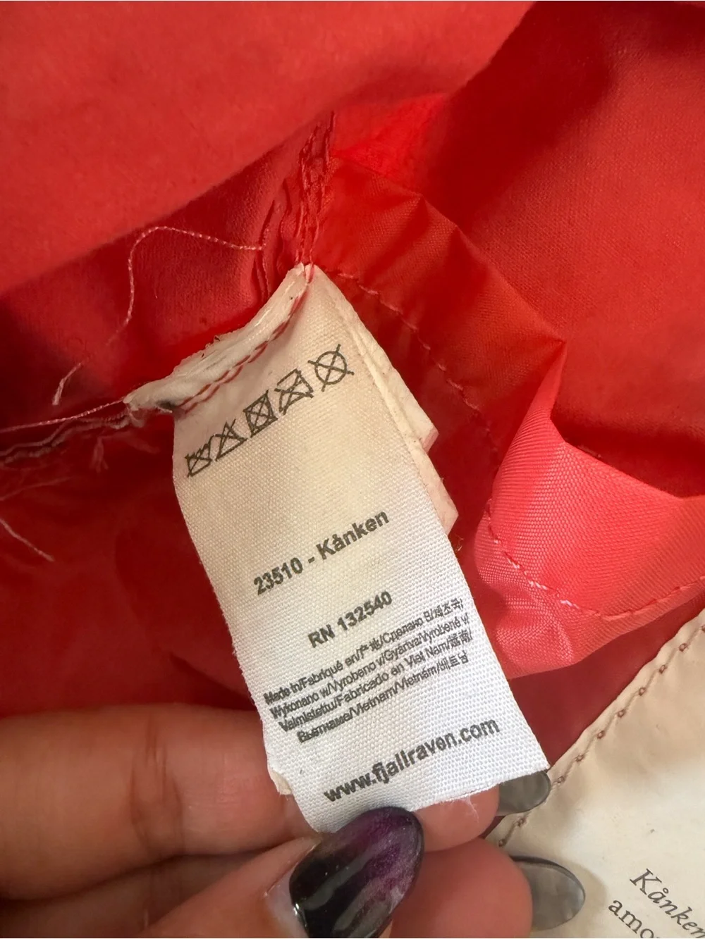 Fjallraven Kånken Backpack in Pink
